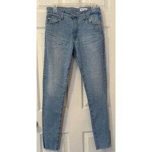 AG Adriano Goldschmied Farrah Ankle High-Rise Skinny Jeans Women 30 (30x28.5)
